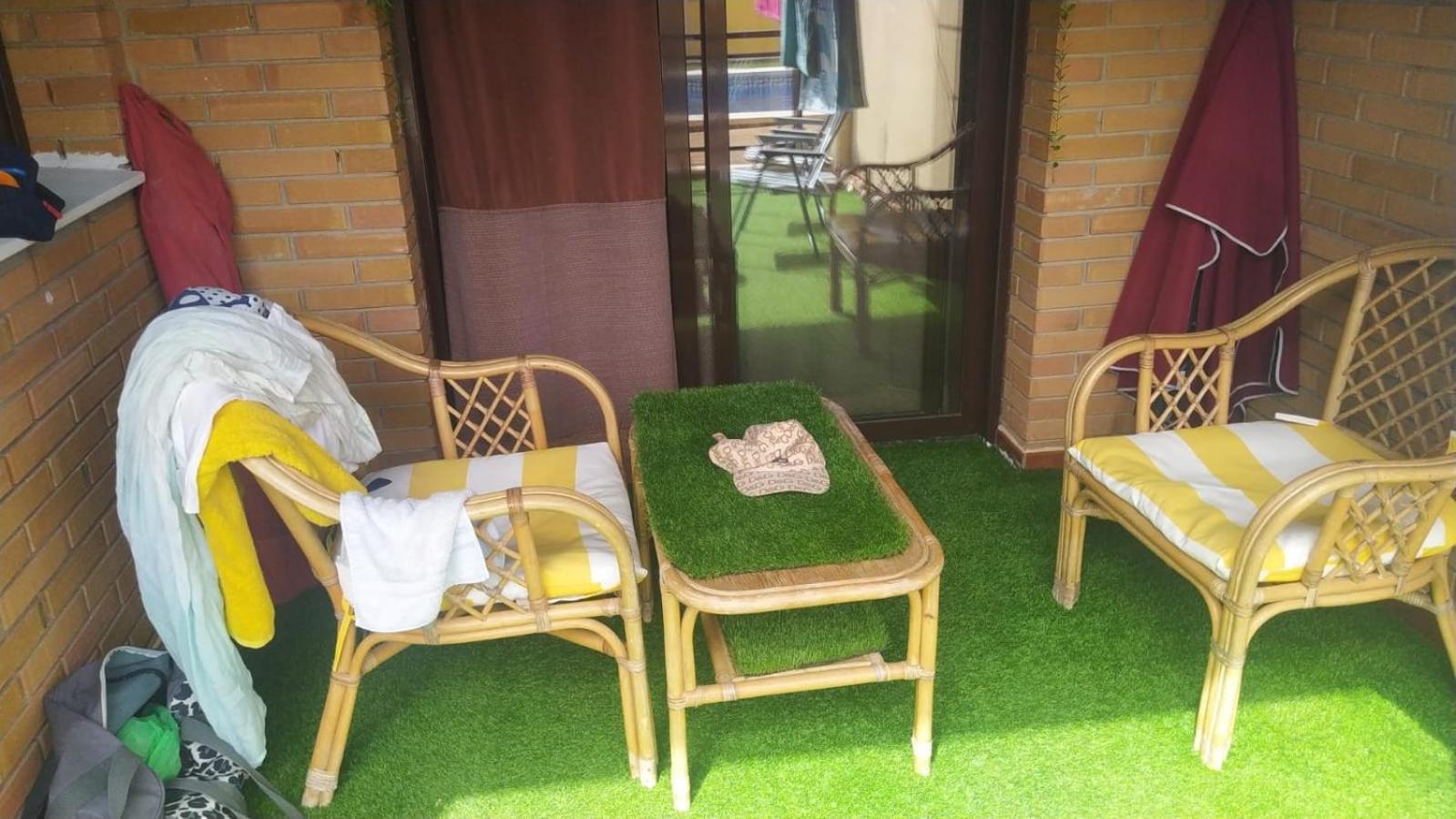 Apartamento Con Terraza Y Acceso Directo A La Piscina Y A 50 M De La Playa Miami Playa Esterno foto