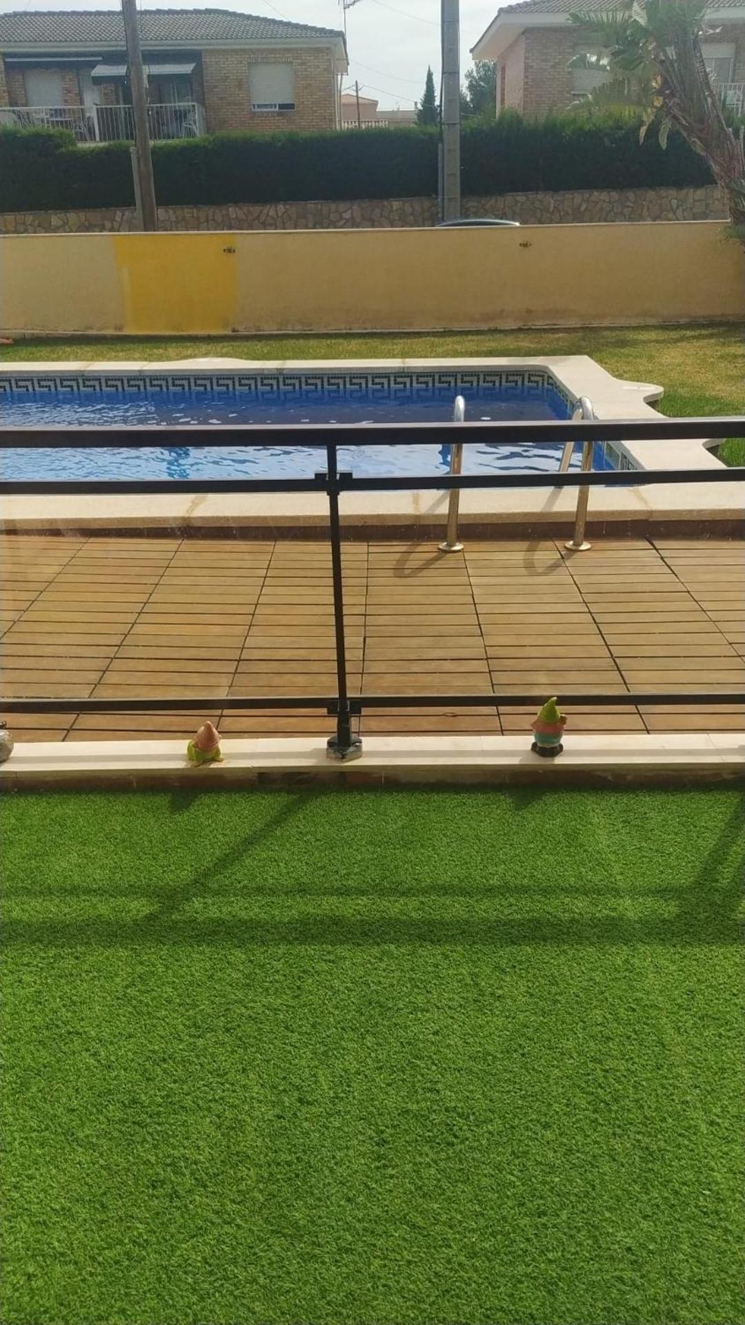 Apartamento Con Terraza Y Acceso Directo A La Piscina Y A 50 M De La Playa Miami Playa Esterno foto